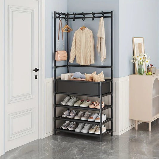 Maximize Your Space: The 2-in-1 Coat Rack and Shoe Storage Bench