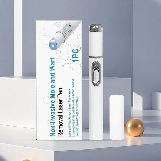 Non-Invasive_Mole and_Wart Removal_Laser Pen Dark S_pot Remover For Face And Body, with Ulta-Pulsed Mode Blue Light_Laser Pen for All Skin Types