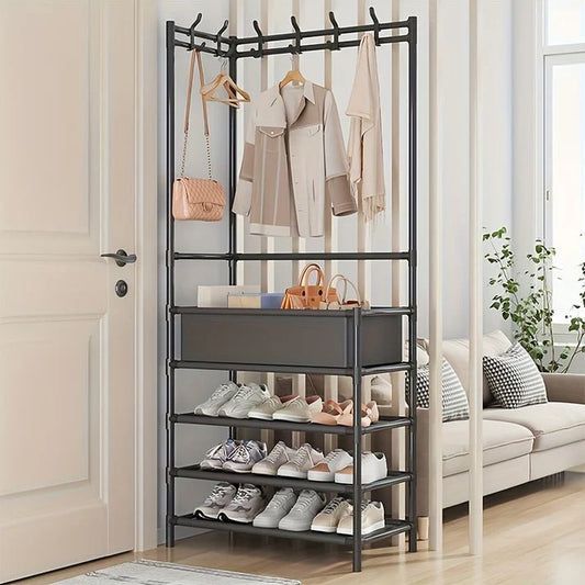Maximize Your Space: The 2-in-1 Coat Rack and Shoe Storage Bench